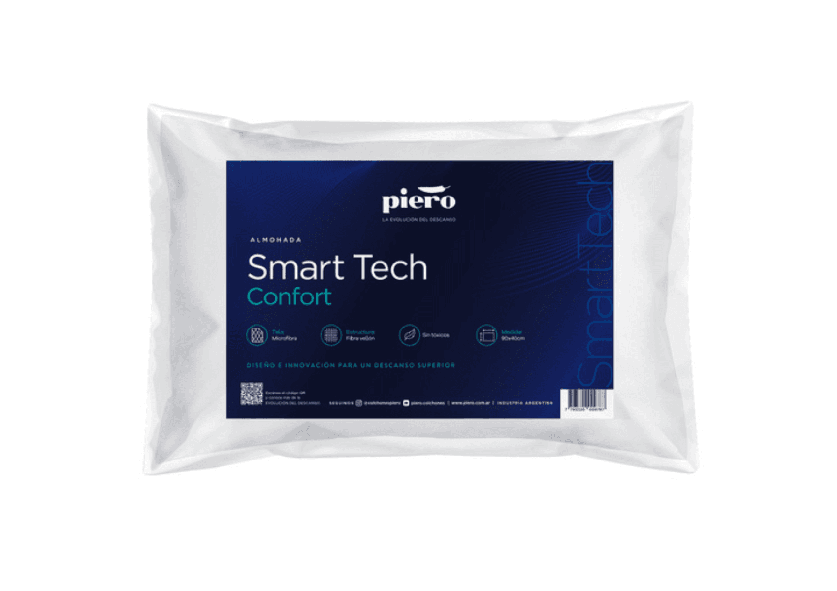 Almohada Fibra Smart Tech Confort - Imagen 1 de 2
