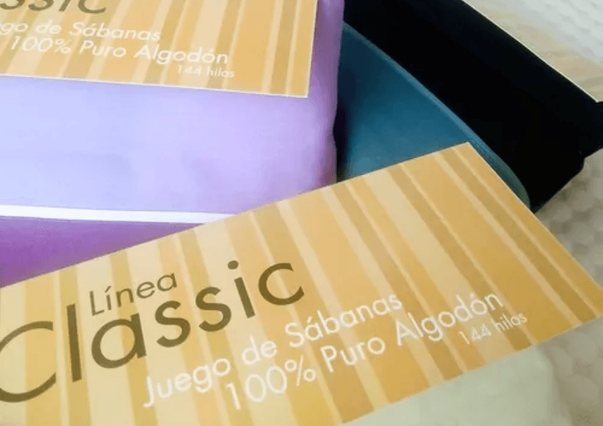 Sábanas Classic Lisa Percal 144 Hilos - Imagen 1 de 4