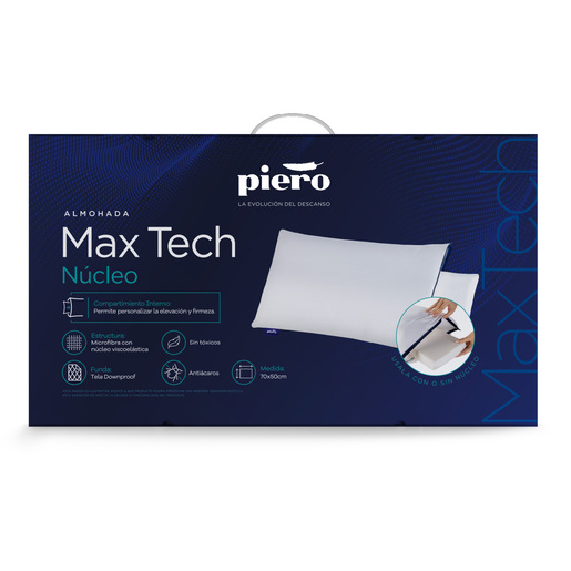 Almohada Micro Max Tech Núcleo - Colchón premium Villa María