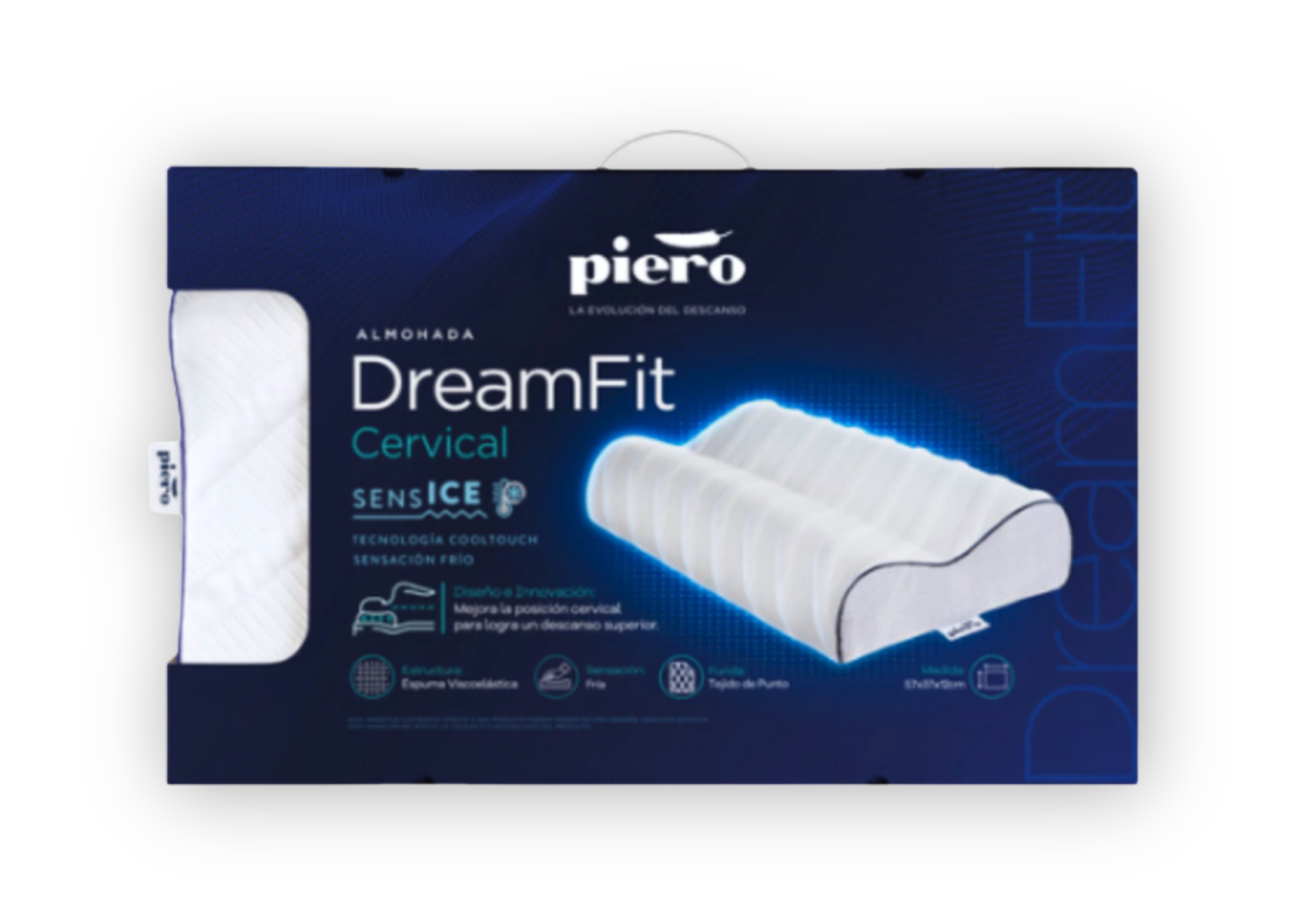 Almohada Visco Dream Fit Cervical - Colchón premium Villa María