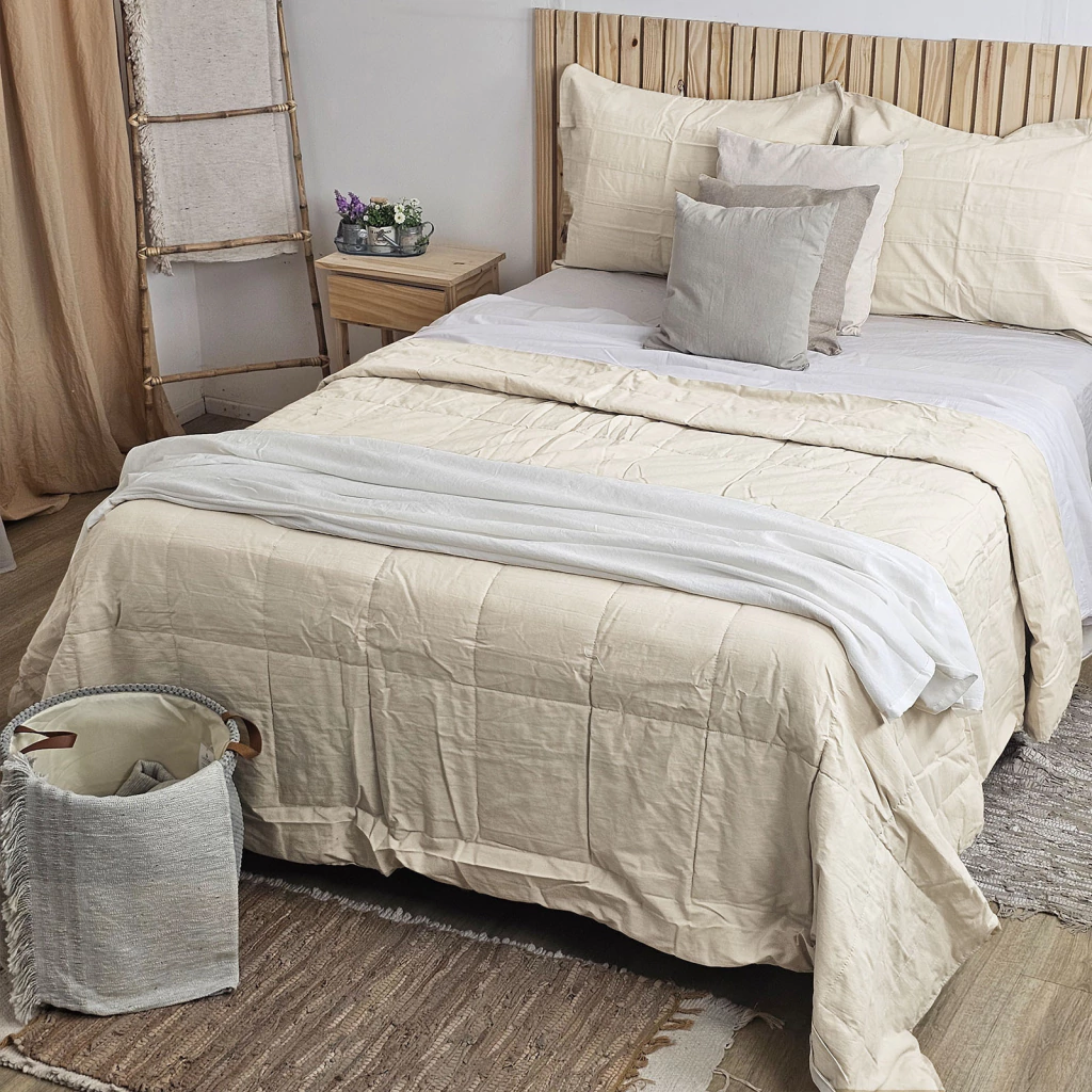 Cover Tusor Liso Premium - Colchón premium Villa María